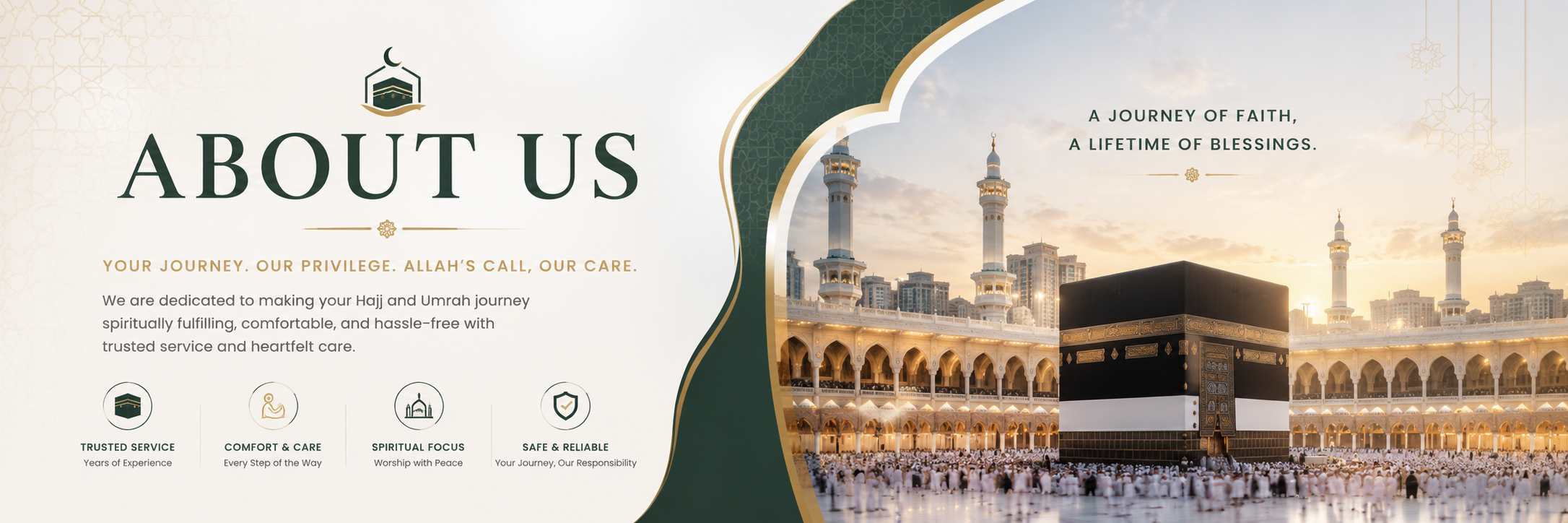About Ziyarah Hajj and Umrah services for UK pilgrims